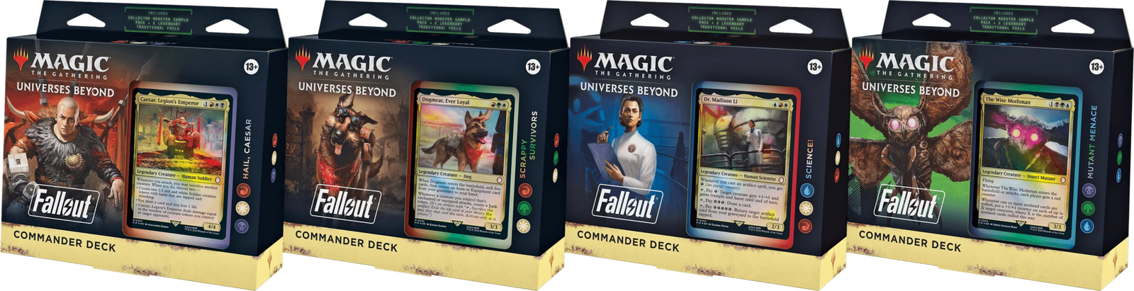 magic-the-gathering-universes-beyond-fallout-commander-decks-the-card-vault-1 Magic: The Gathering - Universes Beyond - Fallout - Commander Decks - Image 1